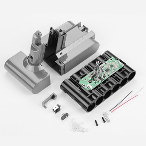 Carcasa de plástico para batería de repuesto y placa de circuito de protección de carga PCB para aspiradora inalámbrica DYS V6 21,6 V - Product Image 1