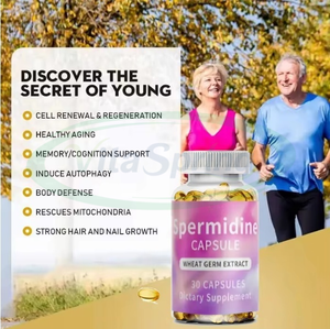 ASAP OEM Spermidine Softgel Soporte inmunológico Extracto de germen de trigo Spermidine Softgel Cápsulas - Product Image 2