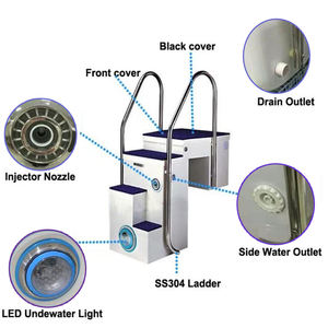 Todo en un sistema de filtración de agua de la piscina fiter <span class=keywords><strong>sin</strong></span> sistema de tuberías - Product Image 2