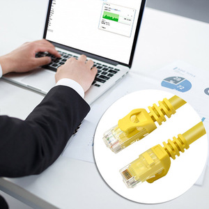 UTP <span class=keywords><strong>slim</strong></span> RJ45 conector cat6 ethernet cable PVC LSZH chaqueta red cat6 cat6a parche cable - Product Image 6