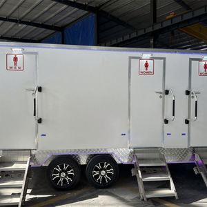 Di động nhà vệ sinh Trailer sang trọng Trailer di động nhà vệ sinh Trailer - Product Image 4