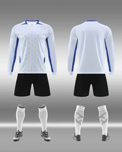 Maglie da Calcio 2026 per Bambini e Uomini a Maniche Lunghe, Kit Completo Personalizzabile, Uniforme da Calcio Economica all'Ingrosso - Product Image 4