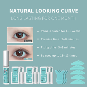 Sachet Lash Lift Kit Cils Lifting 5 Taille Lift Pads Anti-allergie Colle Naturelle Courbe Sachet Behealthy d'utilisation - Product Image 3