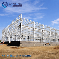 Atelier préfabriqué certifié CE ISO CWB et autres certifications, structure en acier préfabriquée, entrepôt de stockage agricole, kits de construction métallique