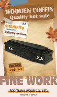 Ataúdes para Adultos Estilo Europeo, Ecológicos y Biodegradables, Marca SDD TMALLWOOD, 220 Pulgadas Cúbicas, Color Personalizable 1