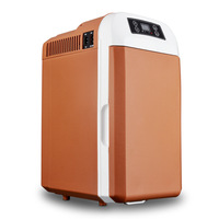 Mini réfrigérateur à double usage froid et chaud intégré vertical et horizontal de 8L pour la voiture et la maison