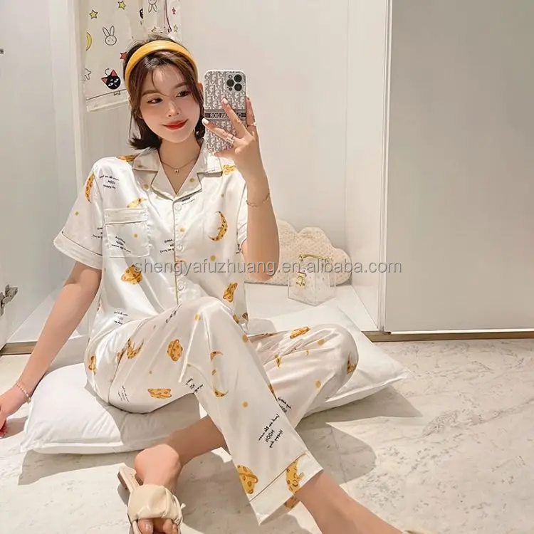 Sexy lace women's pajamas V-neck pajamas summer women's pajamas