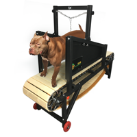 Tapis roulant pour chien Alipetsmile, machine à courir pour Pitbull, Slatmill pour chiens avec frein manuel