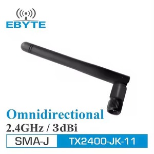 Antenne omnidirectionnelle radio RF Ebyte ODM TX2400-JK-11 flexible 50Ω 3dBi à gain élevé 2,4 GHz avec interface SMA-J - Product Image 5