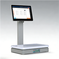 Sistema POS Directo de Fábrica, Pantalla Táctil Capacitiva, Báscula con IA, Caja Registradora Android, Terminal de Facturación de Fácil Operación, Wi-Fi 6