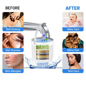 Filtro de Agua para Bañera, Filtro para Grifo de Bañera, Cesta Filtrante <span class=keywords><strong>que</strong></span> Reduce Contaminantes para una Piel Más Suave - Product Image 2