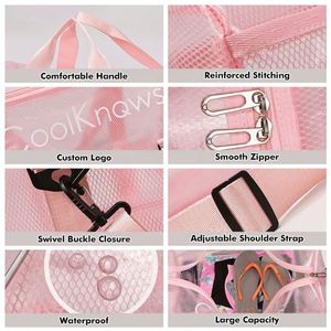 Bolsa de Gimnasio de PVC de Alta Calidad, Varios Colores, Transparente, Gran Capacidad, Impermeable, para Deportes, Viajes, Equipaje, Bolso de Mano - Product Image 5
