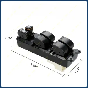 84820-12480 Interruptor Maestro de Elevalunas Eléctrico de 18 Pines para <span class=keywords><strong>Toyota</strong></span> Corolla Camry 2002-2006, para <span class=keywords><strong>Toyota</strong></span> <span class=keywords><strong>Sienna</strong></span> 2004-2009 84820-42090 - Product Image 6