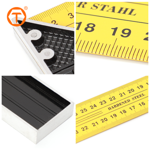 थोक 9-24 इंच कारपेंटर 90 ° डिग्री स्केल दाएं कोण उपकरण l प्रकार प्रयास वर्ग शासक - Product Image 5