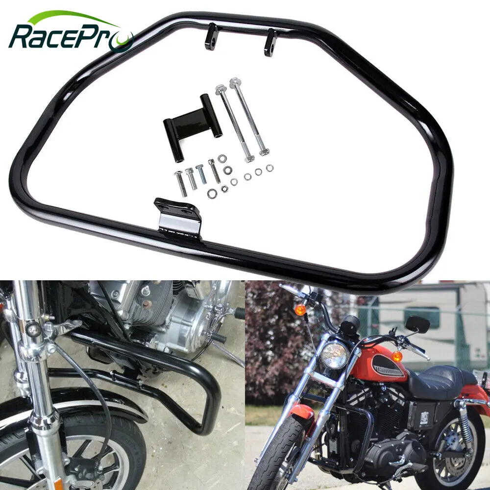 RACEPRO Großhandel Motorrad Highway Engine Guard Crash Bar für Harley Davidson Sportster 1984-2013