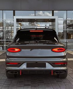 Kit carrosserie en fibre de carbone sèche pour Bentley Bentayga, comprenant lèvre avant, diffuseur, spoiler, capot et pare-chocs pour Bentayga LD - Pièces automobiles - Product Image 2