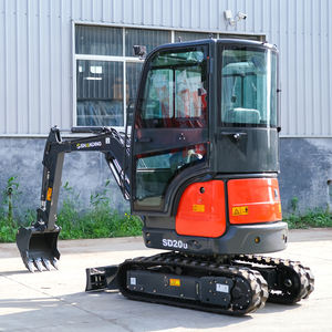 Miễn phí vận chuyển <span class=keywords><strong>Mini</strong></span> Digger đáp ứng CE/EPA/Euro <span class=keywords><strong>5</strong></span> phát thải Trung Quốc bán buôn Nhỏ Gọn <span class=keywords><strong>Mini</strong></span> máy xúc 2. tấn với ngón tay cái xô - Product Image 3