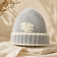 Gorro de Sauna de Lana Tejida, Gorro de Invierno Suave y Afelpado de Estilo Nórdico para Hombre y Mujer, Logotipo Personalizado, OEM, ODM, Venta al por Mayor