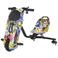 Trike de dérive électrique à 3 roues de luxe pour enfants Scooter à moteur 250W pour le plaisir en plein air en vente Scooters pour enfants