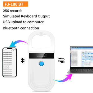 Считыватель <span class=keywords><strong>RFID</strong></span> для животных, 134,2 кГц, 125 кГц, устройство для считывания идентификационных данных домашних животных, сканер микрочипов для кошек и собак, считыватель FDX-B стеклянных чипов - Product Image 6