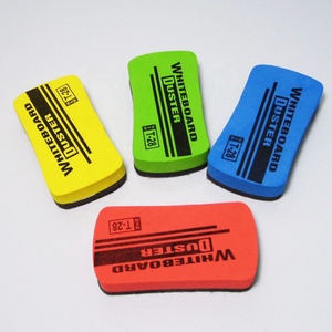 Trung Quốc nhà máy giá rẻ giá tùy chỉnh logo Văn Phòng TrườNg bảng đen tẩy EVA cảm thấy từ bảng trắng tẩy Khăn lau bụi cho bảng trắng - Product Image 3