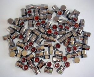 ฝาครอบจุ๊บลมยางโครเมียมพลาสติก TR413C TR414C มีสินค้าในสต็อก - Product Image 3