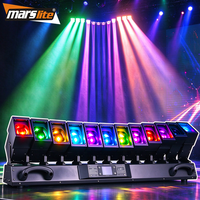 Projecteur à tête mobile DMX512 12*60W Swing Beam RGBW 4-en-1 pour DJ, discothèque, scène, lumière LED 12*60W à faisceau mobile pour bar