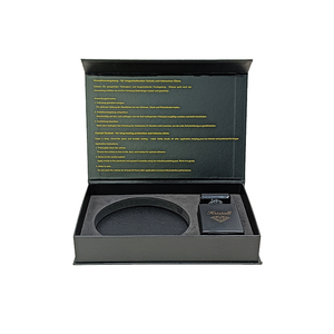 Caja de Regalo Rígida Personalizada al por Mayor, Reciclada, con Relieve, Laminado Mate, Forro de Esponja, Cierre Magnético, para Empaque de Maquillaje y Perfume - Product Image 5