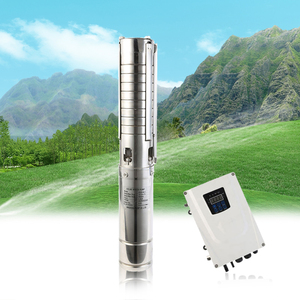 Bomba de Agua Sumergible Solar para Pozos Profundos de 4 Pulgadas, Bomba de Agua de Energía Solar para Riego 4YYD5.5-132-96-1500 - Product Image 3