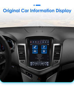 CARUPEZ Radio de Auto Android Estilo <span class=keywords><strong>Tesla</strong></span> de 9.7 Pulgadas para Chevrolet Cruze J300 2008-2012 IPS DSP GPS Cámara de Reversa CarPlay Inalámbrico - Product Image 5