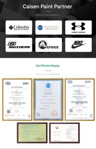 WLT 0.5mm di spessore in oro 3D pasta Eco passaporto certificato a base d'acqua per inchiostro per serigrafia di fascia alta su abbigliamento - Product Image 5