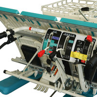 Transplanteur de riz automatique à moteur thermique, haute efficacité, 4/6 rangs, pour rizières