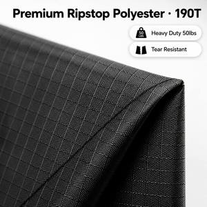 Bolsa de Compras Plegable de Gran Capacidad, Bolsa Reutilizable con Asa para el Hombro, Logotipo Personalizado para Compras y Viajes - Product Image 4