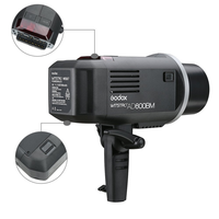 Flash extérieur Godox AD600BM 600Ws 2.4G TTL haute vitesse avec batterie 8700mAh