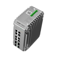 RG-NIS3100-8GT4SFP-HP 8 端口 PoE L2 L3 网管型以太网交换机 SFP 机架式，适用于企业 CCTV 校园网络