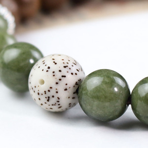 Golden Sandalwood <b>Bracelet</b> 10mm Unisex Everyday Wear Antique Style Wooden Jewelry Collectible Buddhist Beads - Product Image 2