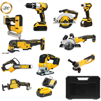 Kit d'outils électriques sans fil OEM ODM, perceuse, outils à main, coffret rigide pour l'exportation mondiale