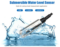 200m Submersible Hydrostatic Pressure Sensor for Rivers Lakes and Wells