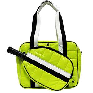 Bolsa de Raqueta de Bádminton y Pickleball Personalizada Blanca de Lujo para Mujer, Mochila de Tenis Acolchada - Product Image 1