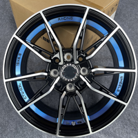 Vente directe d'usine R13 13 pouces de large 5.5 alliage coulé jante de roue à rayons multiples pour porches Ssr Mk2 Kia Cd5 voiture