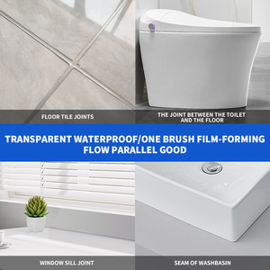 Pabrik Transparan lapisan perekat tahan air untuk dinding eksterior & atap kebocoran perbaikan toilet bocor bebas cat lem bata - Product Image 2