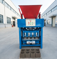 Machine hydraulique de fabrication de briques en béton emboîtables de 4800W, production rapide en 35 secondes, pour la construction routière