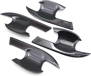Car Carbon Fiber Side <strong>Door</strong> Handle Cup Bowl Lid Frame Cover Trim Molding for 2016-2023 Toyota 3rd Gen Tacoma Auto Exterior Parts - Product Image 6