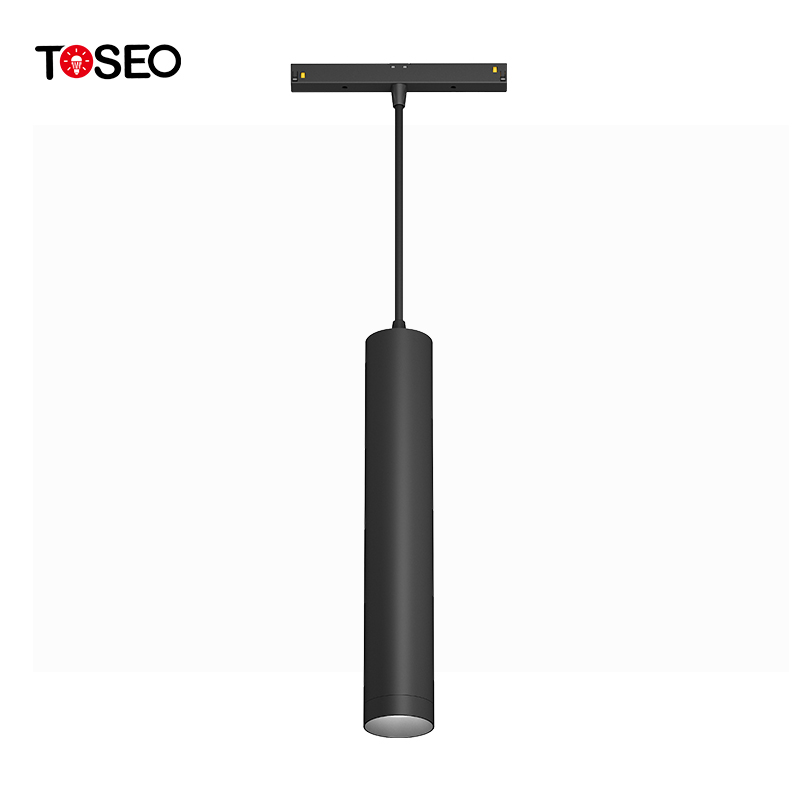 12w Dimmable Led Track Light Clothes Store Architecture Commercial COB Magnetic Led Grill Track Light