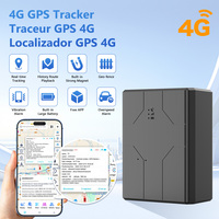 GSM Pelacak GPS Magnetik 4G LTE Untuk Kendaraan Bermotor, Truk, dan Aktivitas Lainnya, Kompatibel Dengan Google Maps, Keamanan Kendaraan