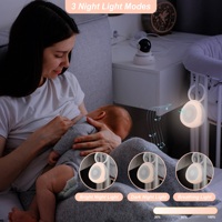 Machine à bruit blanc légère avec minuterie automatique, contrôle du volume, portable, thérapie sonore pour le sommeil, 30 sons apaisants, veilleuse, aide au sommeil