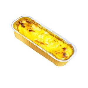 RE3G Aluminum <b>Foil</b> <b>Container</b> With Lid Multifunctional Golden Oblong Aluminum <b>Foil</b> Lunch Box - Product Image 4