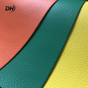Cuir synthétique microfibre à texture litchi, respectueux de la peau, facile à nettoyer, idéal pour les empeignes de chaussures de skate pour enfants - Product Image 4