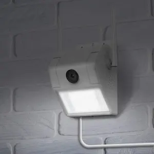 V380 פרו אבטחת CCTV תנועה מעורר קיר מנורת 2mp led הארה עם מצלמה wifi מלא צבע