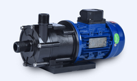Petite pompe chimique en plastique résistante à la corrosion par les acides et les alcalis entraînement magnétique à haute température micro circulation centrifuge ma